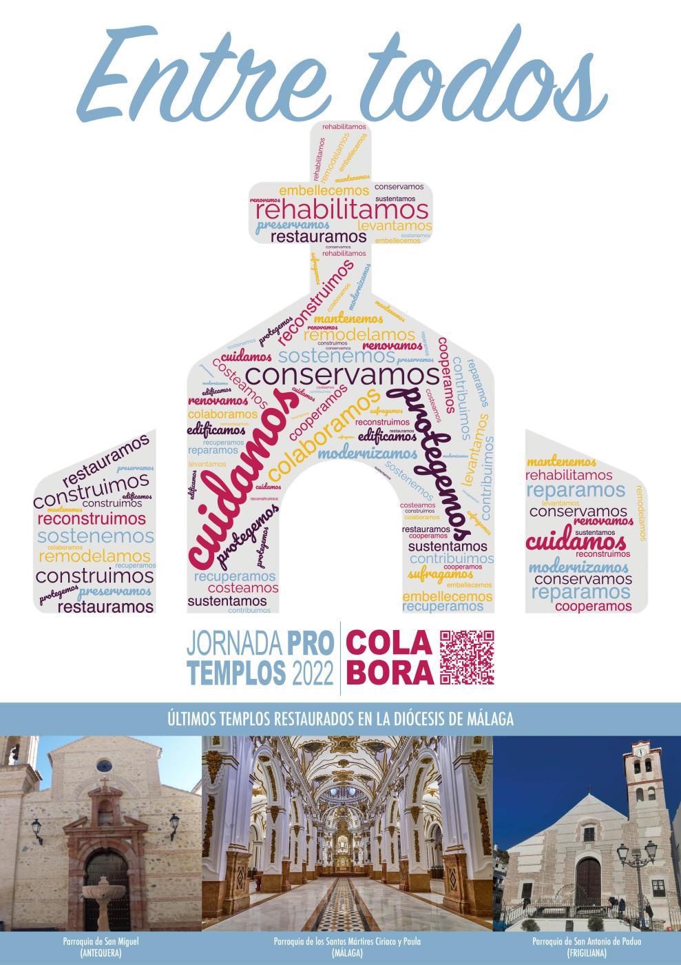 Cartel de la campaña Protemplos 2022