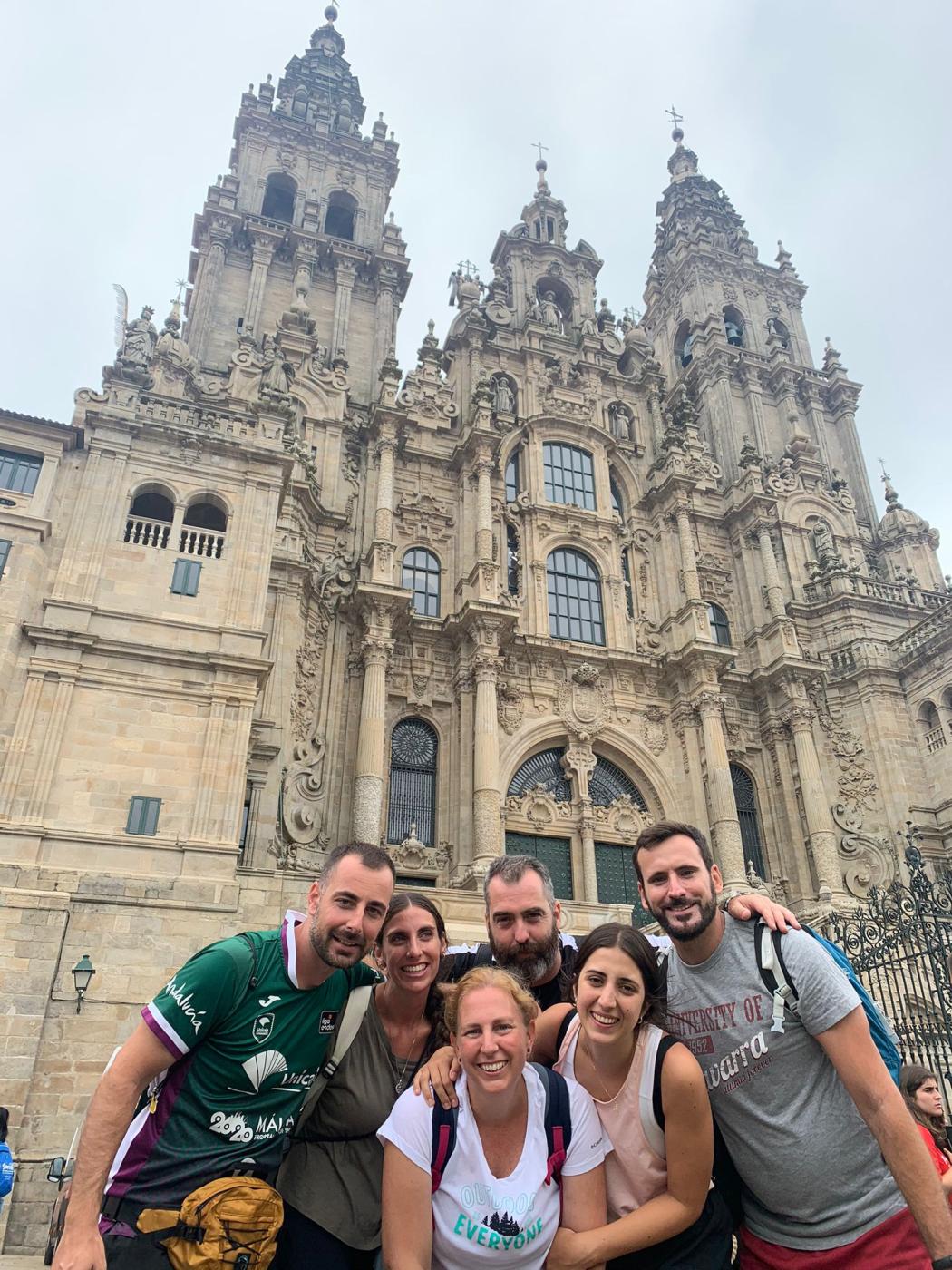 Los jóvenes de Málaga llegan a Santiago de Compostela para participar en la PEJ22