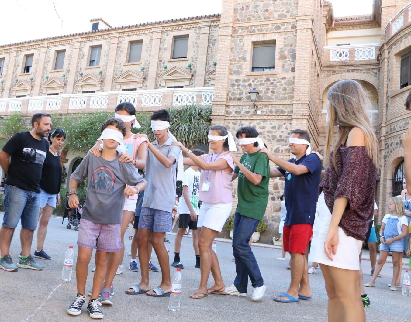 Durante una de las yincanas