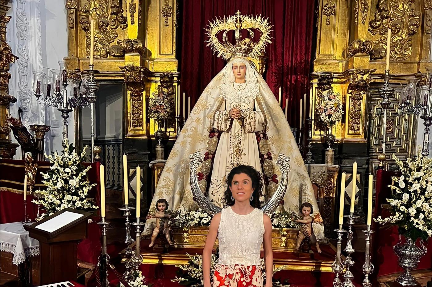 Saray Ruiz: «Me encanta sentir a la Virgen tan cerca»