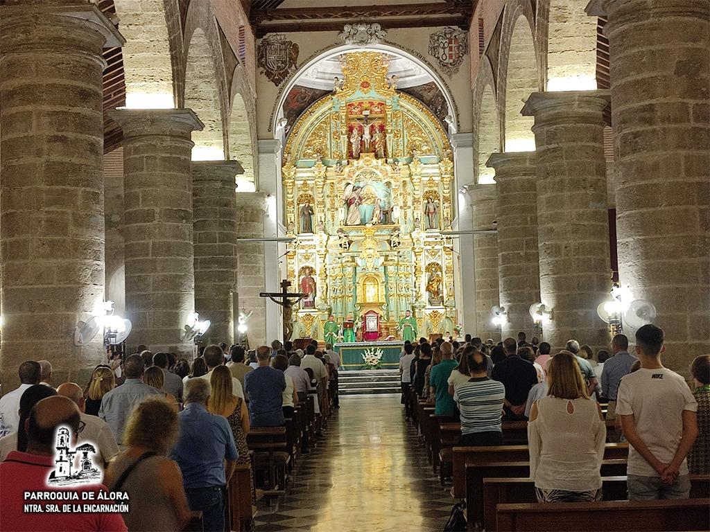 Toma de posesión del nuevo párroco de Álora