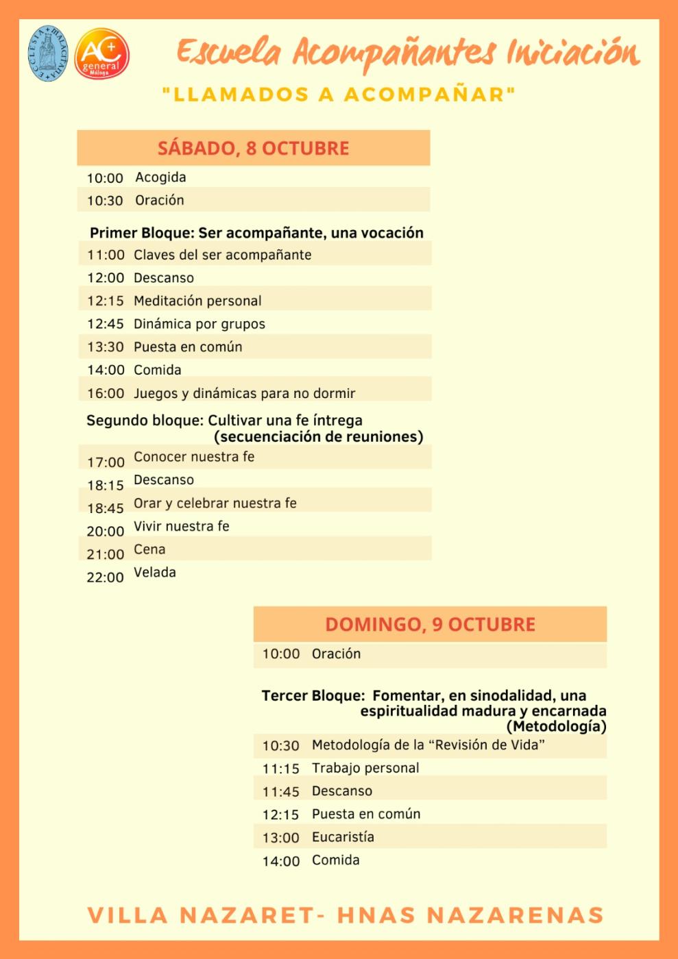 Nace la Escuela de Acompañantes de iniciación