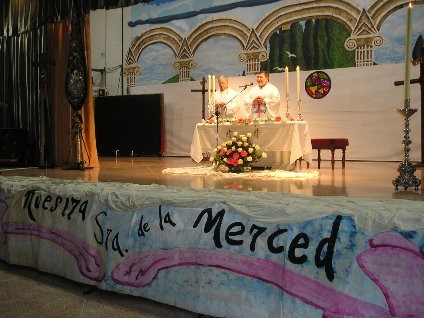 Misa en la fiesta de la Merced en el Centro Penitenciario de Alhaurín de la Torre