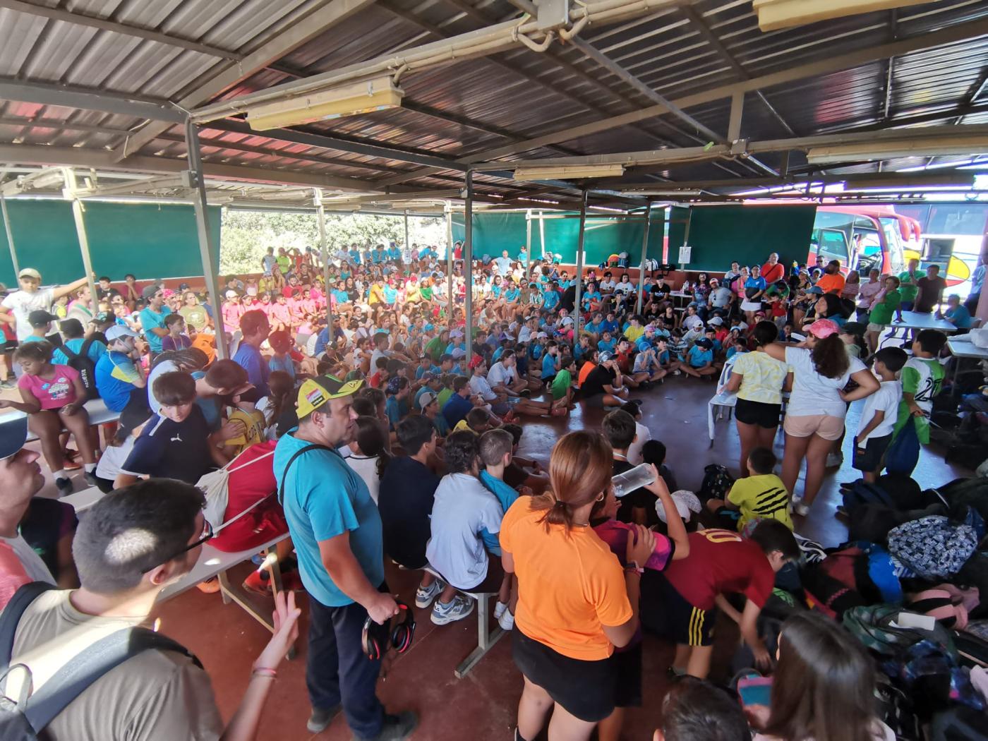 Olimpiadas marianas para los niños de MIES