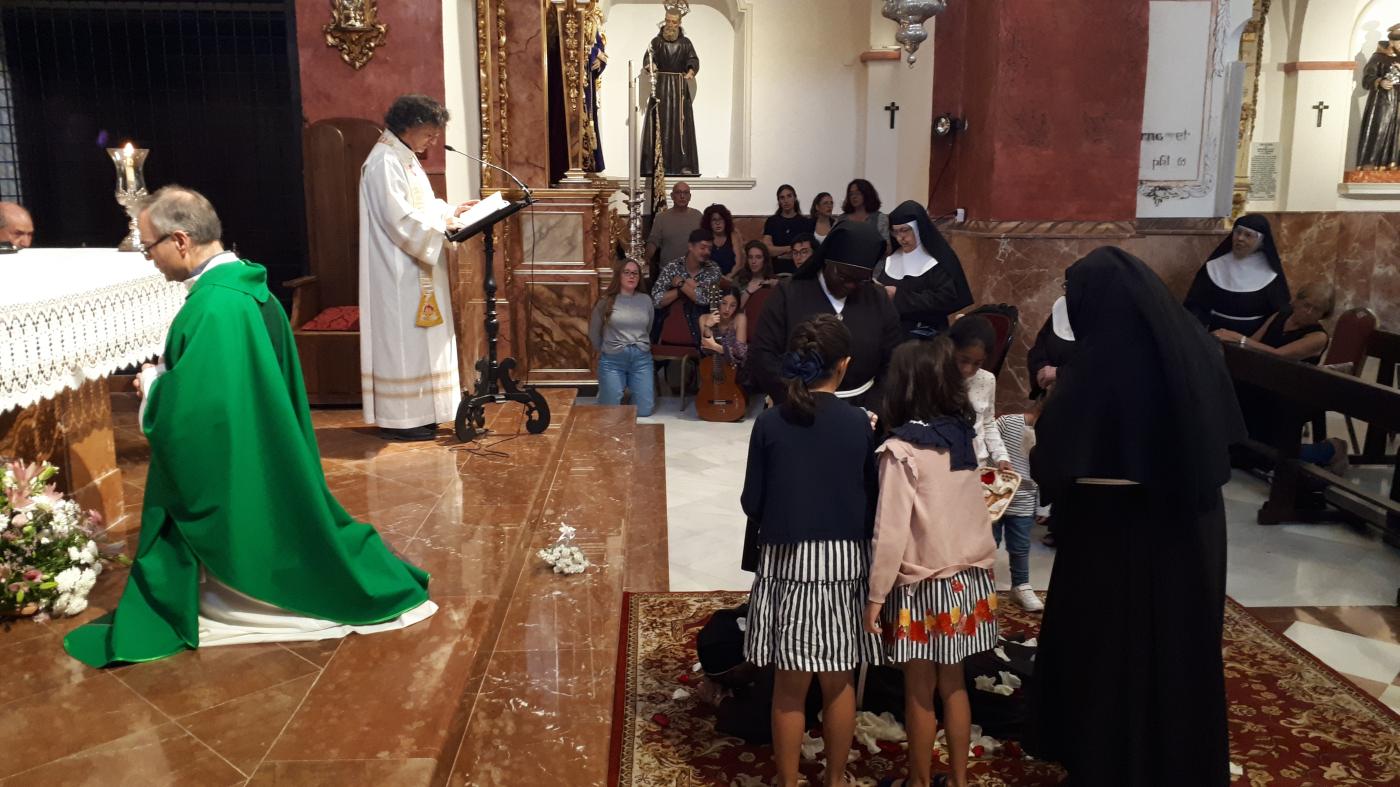 Una nueva clarisa en el barrio de Capuchinos