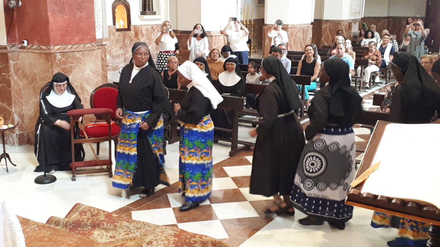 Una nueva clarisa en el barrio de Capuchinos