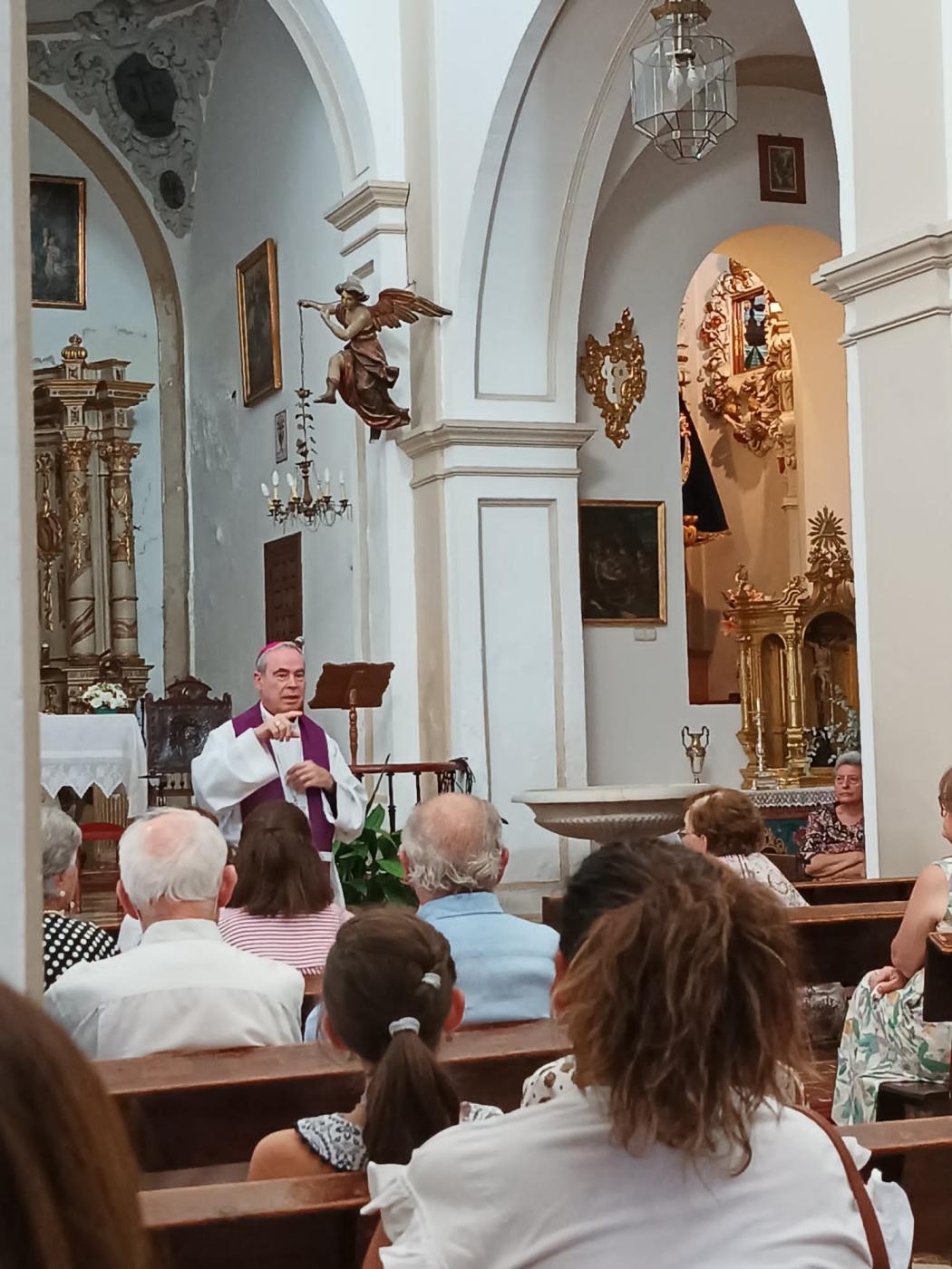 Visita Pastoral del Sr. Obispo a la parroquia de San Miguel, en Antequera