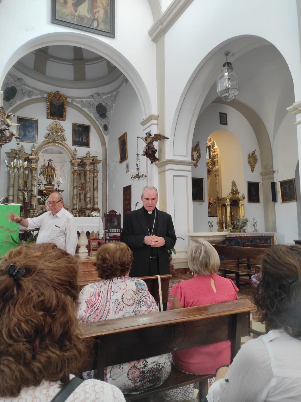 Visita Pastoral del Sr. Obispo a la parroquia de San Miguel, en Antequera