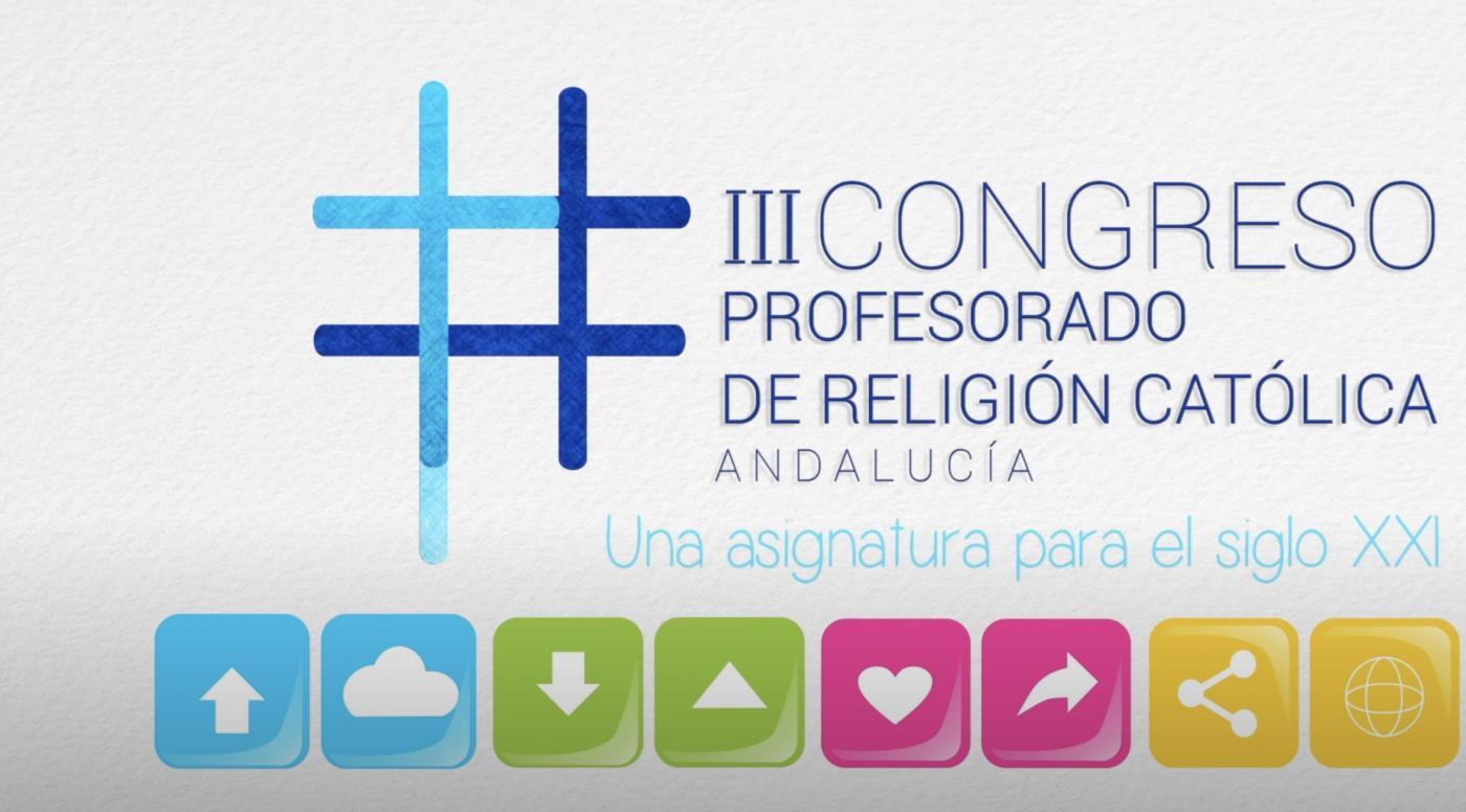 Logo del III Congreso del Profesorado de Religión Católica de Andalucía, obra de Fano