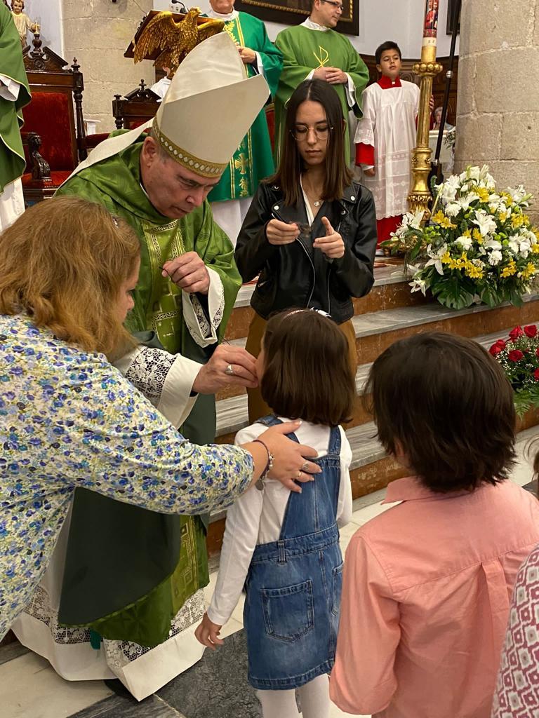 Visita Pastoral del Sr. Obispo a la parroquia San Juan y San Andrés, en Coín