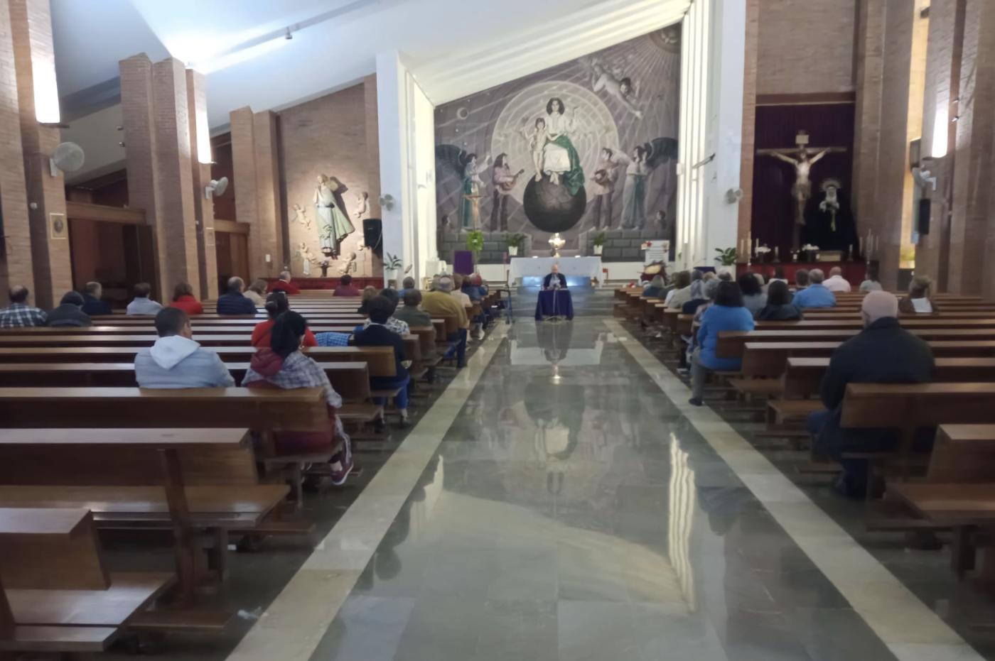 Las parroquias de Los Ángeles y El Pilar celebran un retiro de Adviento