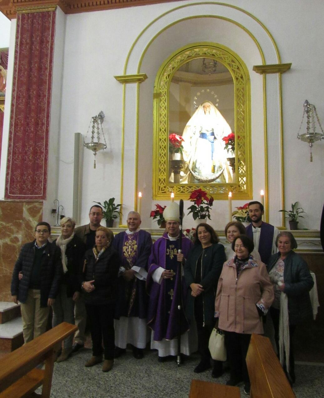 Visita Pastoral del Sr. Obispo, D. Jesús Catalá, al Valle de Abdalajís