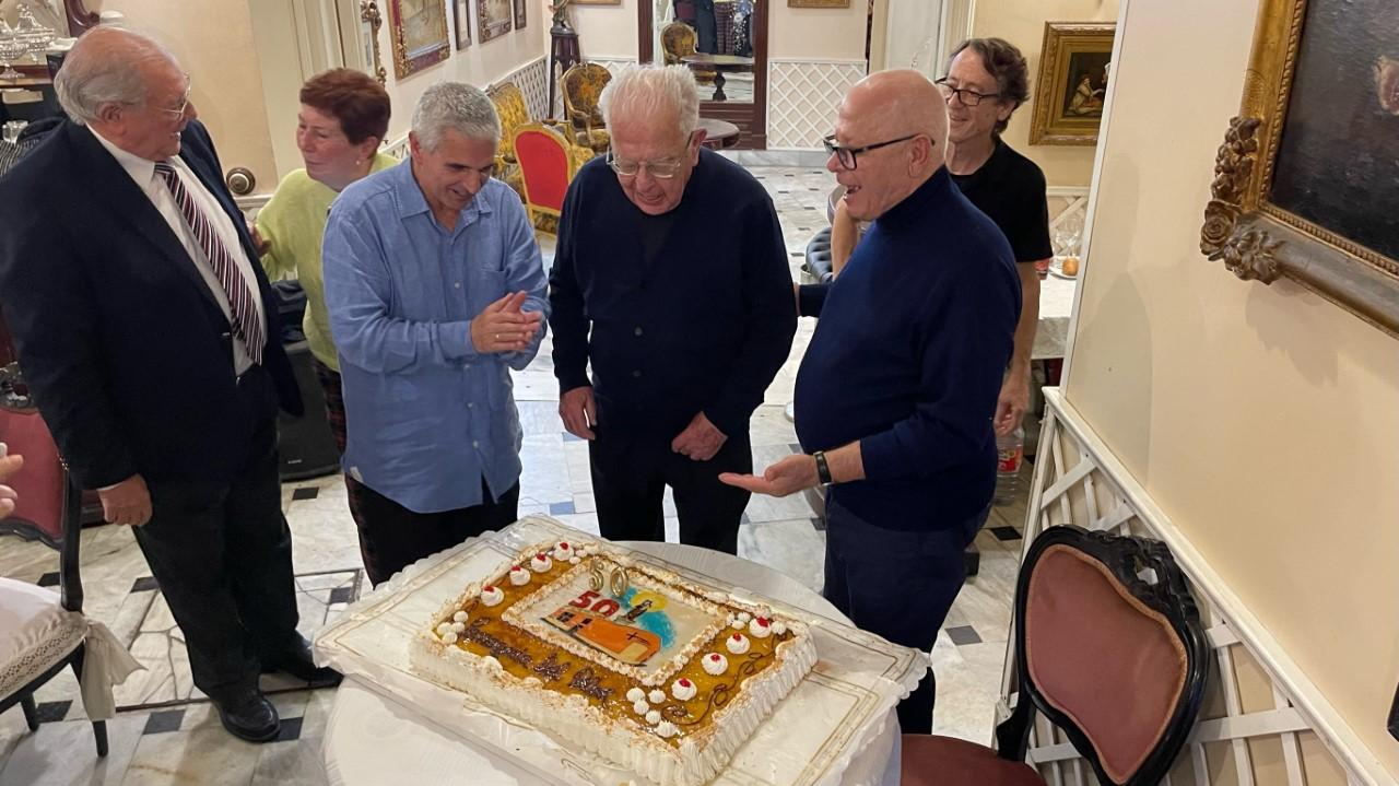 Los sacerdotes José León, José Planas y Manuel Márquez