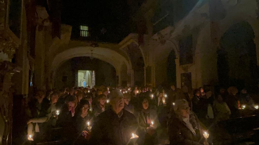 El arciprestazgo de Antequera vivió una Vigilia de la Inmaculada organizada por los jóvenes