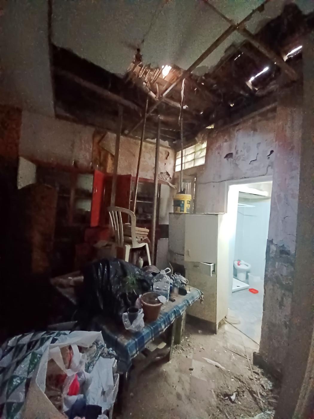 Casa en la que vivían antes de llegar al Cottolengo de Málaga