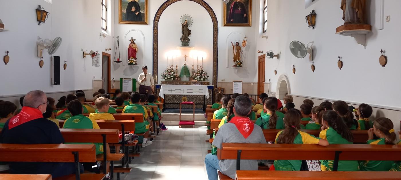 Grupo del Atabal en el templo jubilar de Gibralgalia
