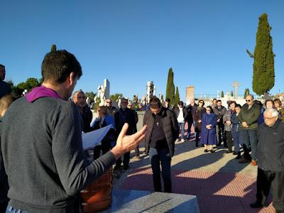 Entierro del P. Fortunato Alonso