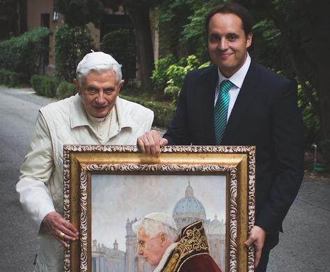 Raúl Berzosa: «He retratado a un futuro santo de la Iglesia Católica»