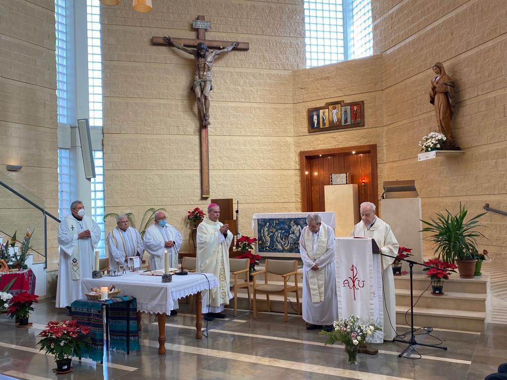 El Sr. Obispo preside la Eucaristía en el Buen Samaritano