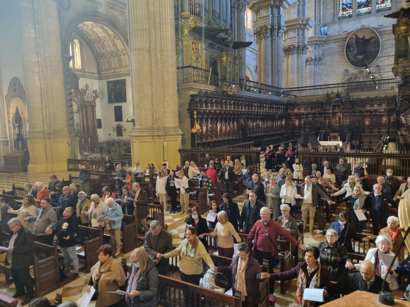 Celebración ecuménica en la Catedral, presidida por el Obispo de Málaga