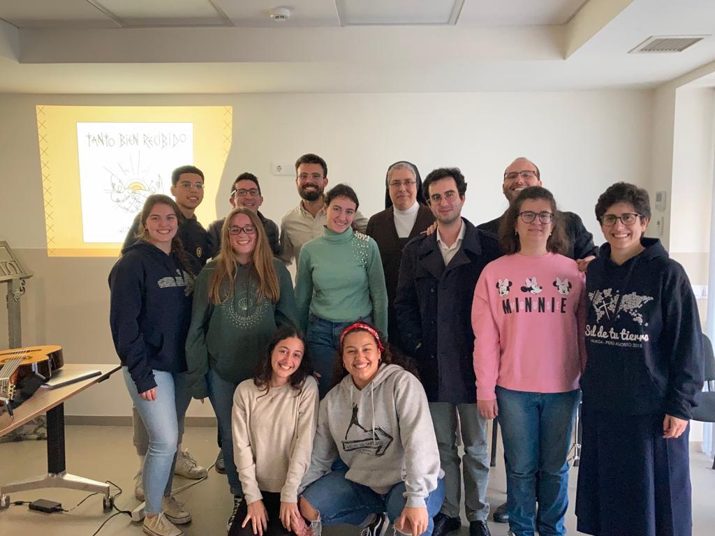 Participantes en la experiencia vocacional Monte Horeb