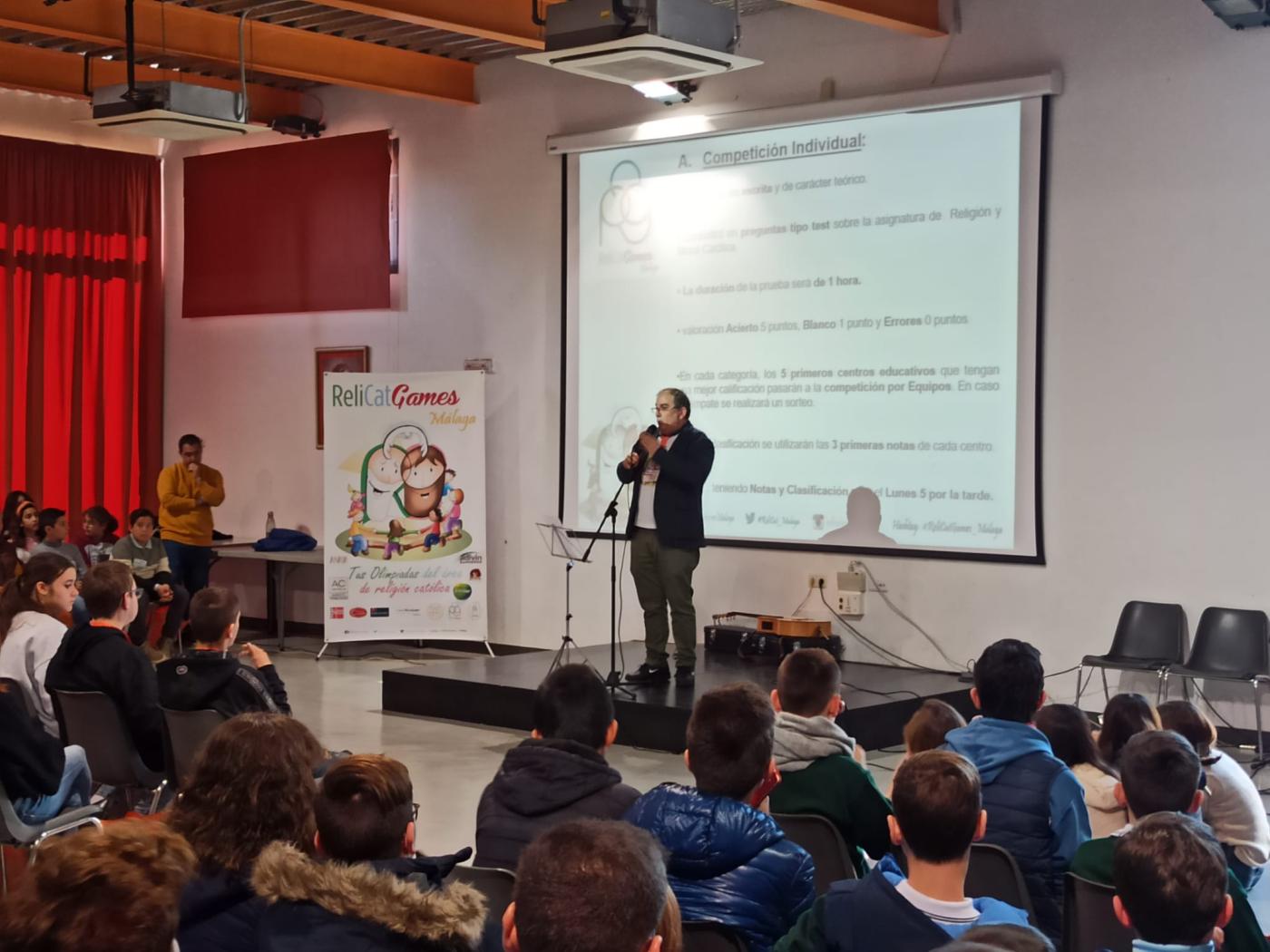 Fase individual de las Relicat Games Málaga, el 4 de febrero de 2023