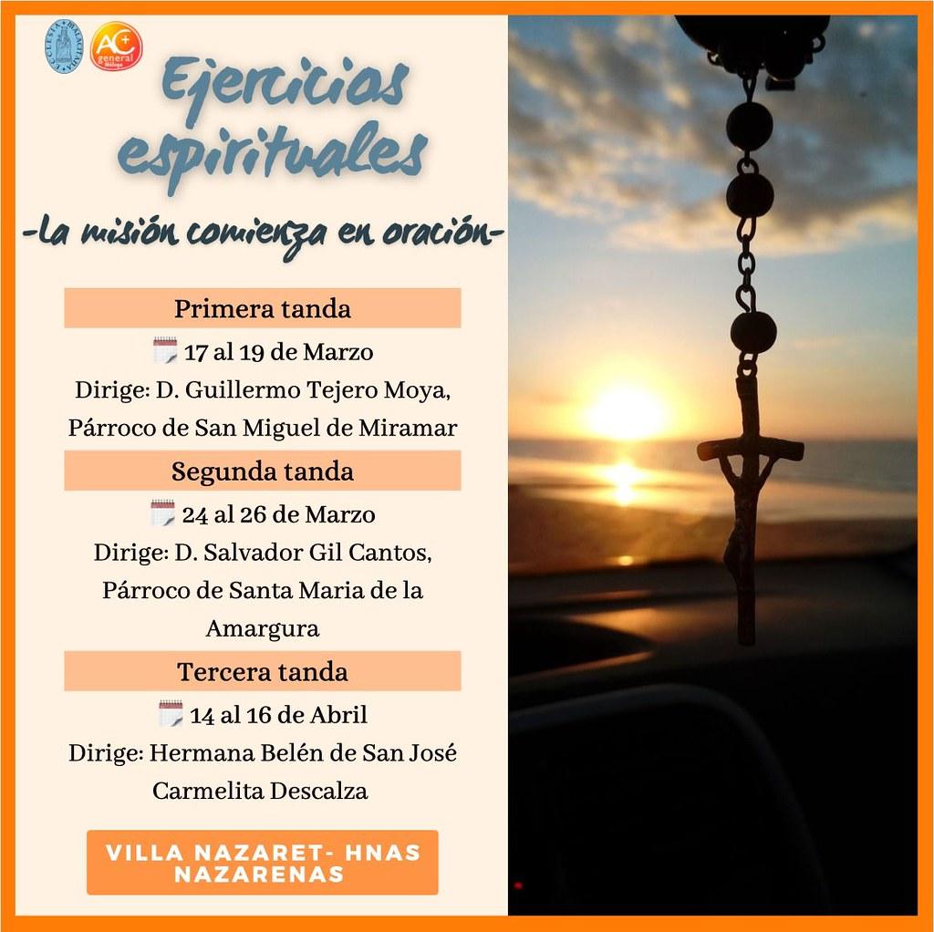 24-26 MARZO. Ejercicios Espirituales para laicos