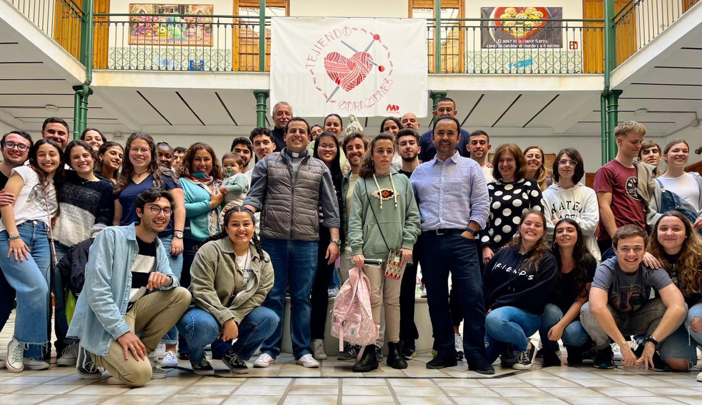 Los jóvenes subieron a la Montaña