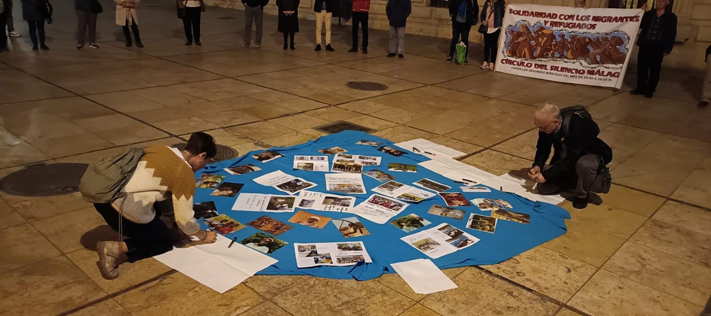 Círculo del silencio este miércoles en distintos puntos de la diócesis