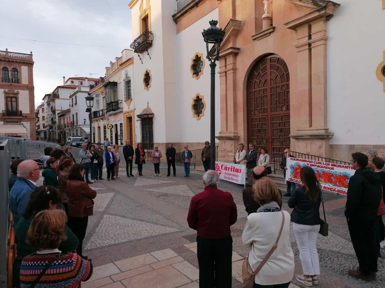 Círculo del silencio este miércoles en distintos puntos de la diócesis