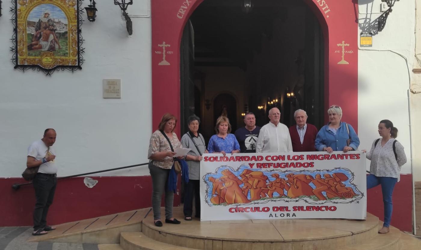 Círculo del silencio este miércoles en distintos puntos de la diócesis