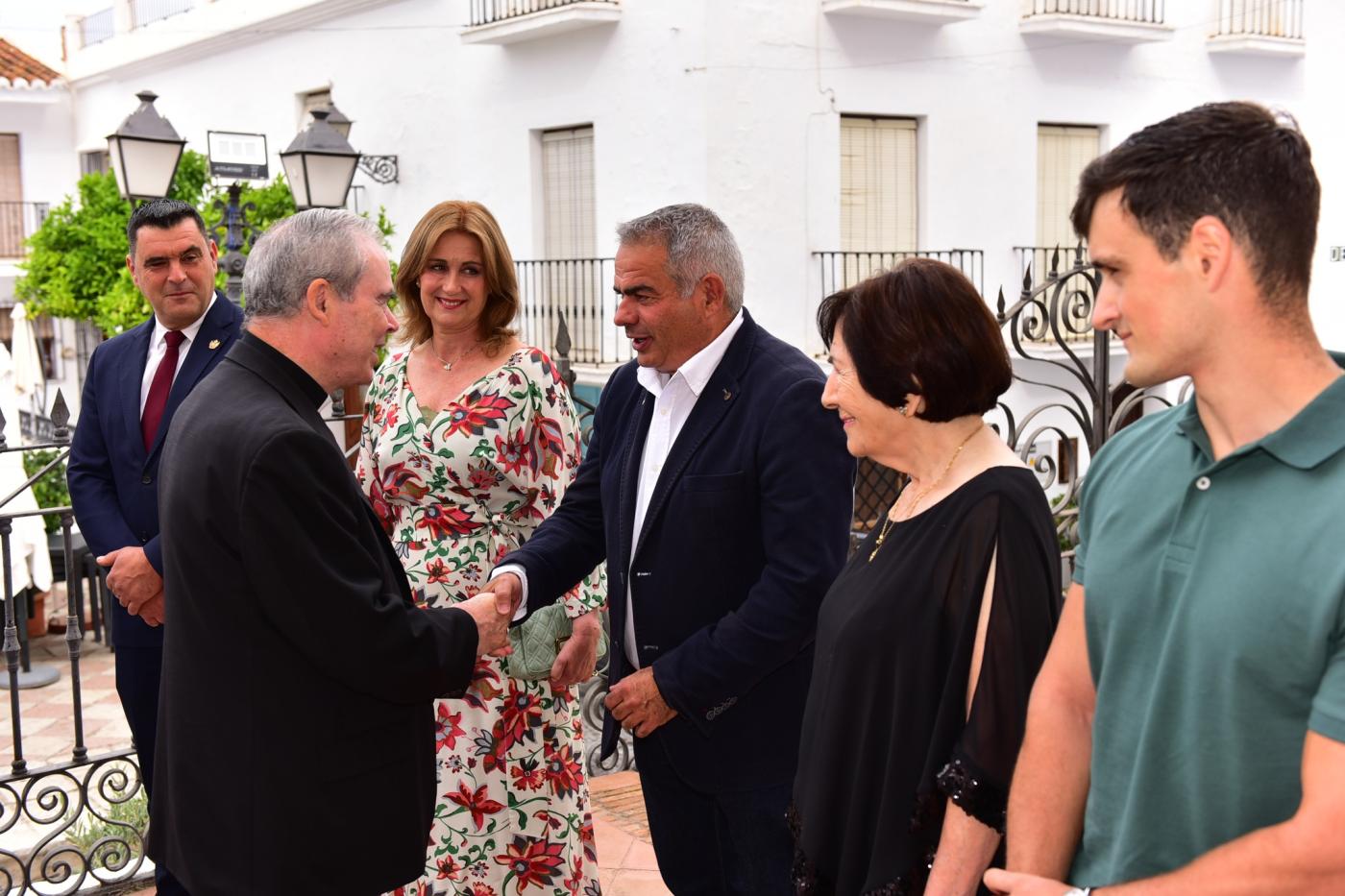 «La Visita de D. Jesús fortalece a la comunidad de Frigiliana para seguir trabajando por el Evangelio»