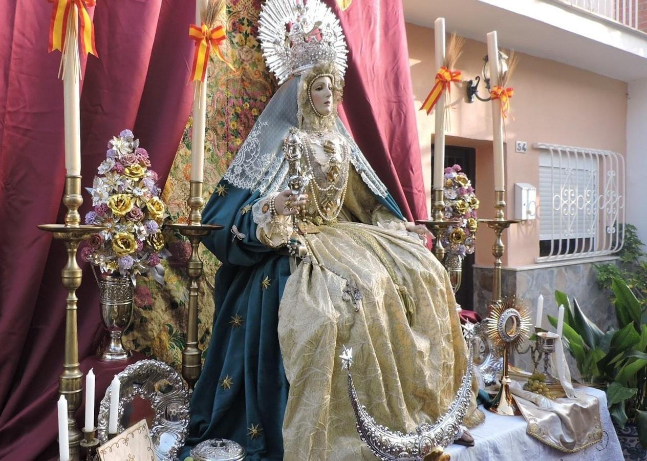 Celebración del Corpus Christi de años anteriores en Pedregalejo, Málaga