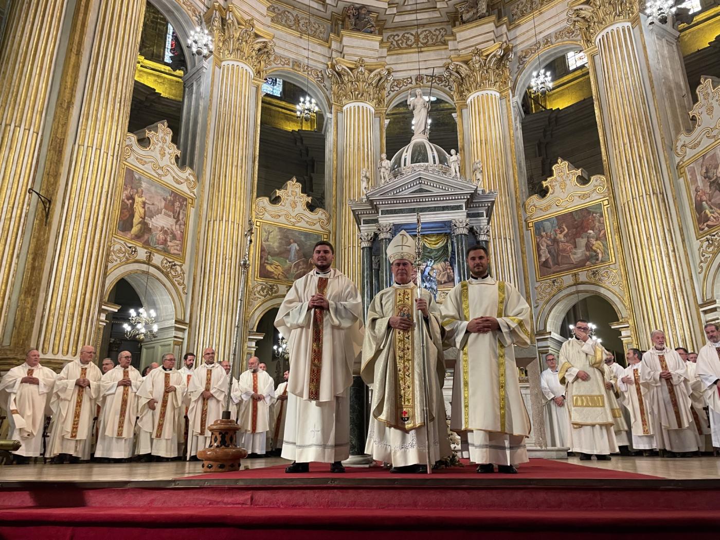 «Damos gracias a Dios por el sí de Álvaro y Daniel, por haberlo apostado todo por el Señor»