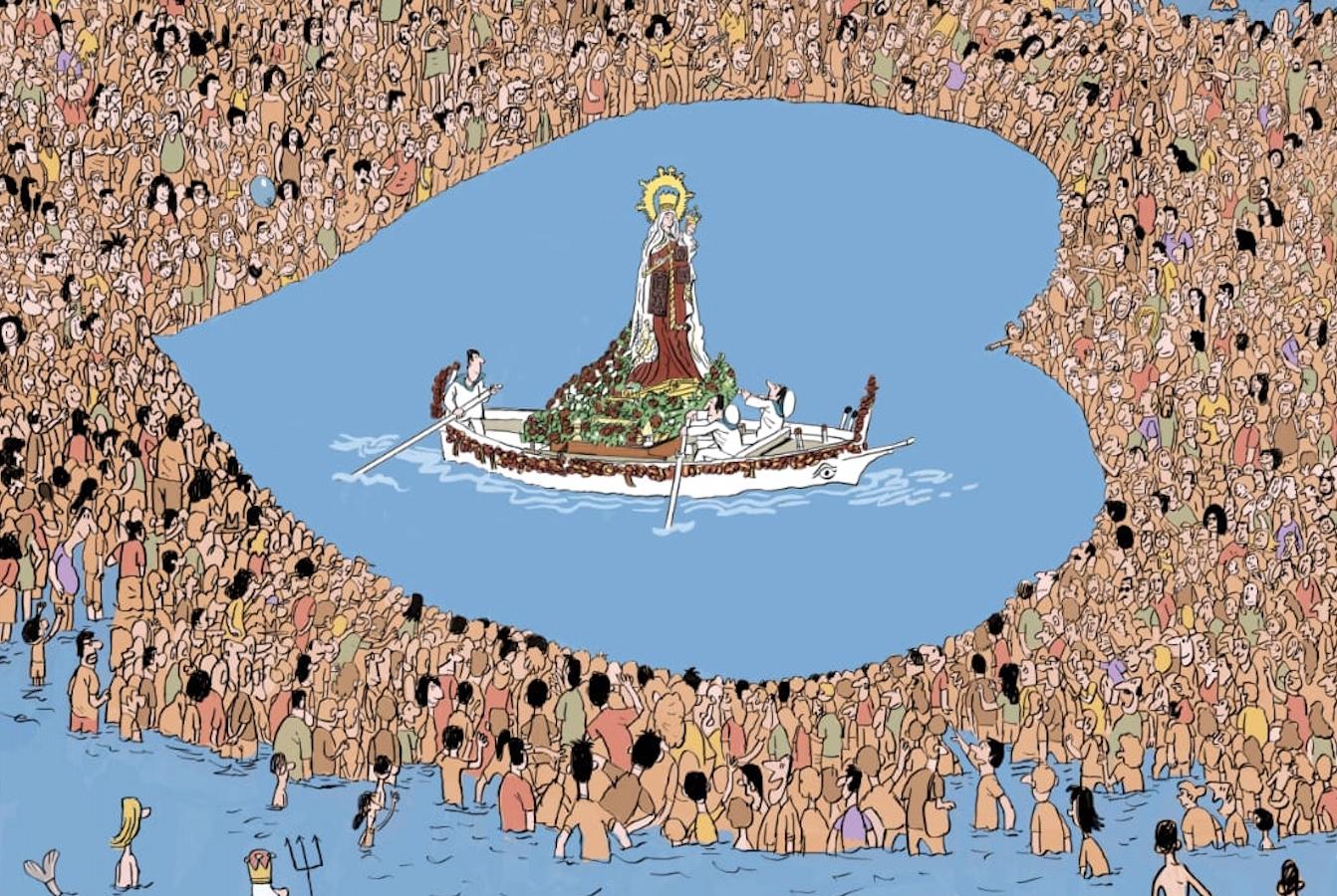 Pachi Idígoras: «Para mí, la Virgen del Carmen significa la alegría»