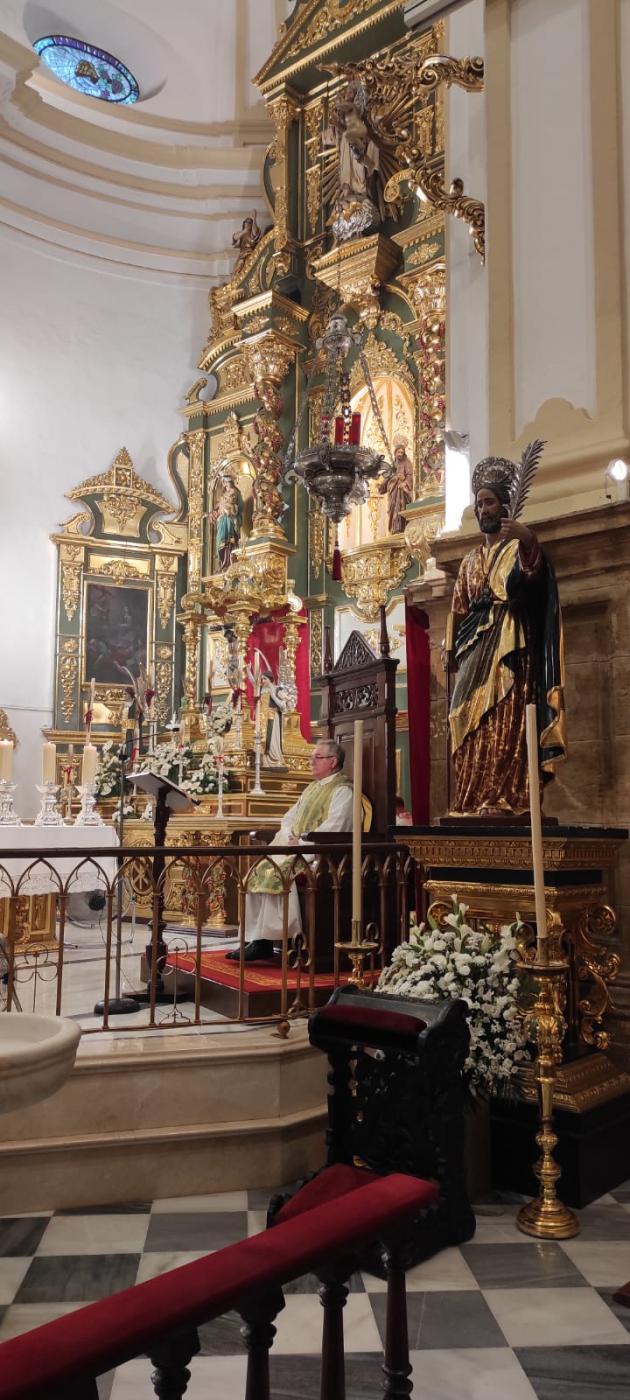 Vigilia de Espigas de Adoración Nocturna Española en la parroquia de la Encarnación de Marbella