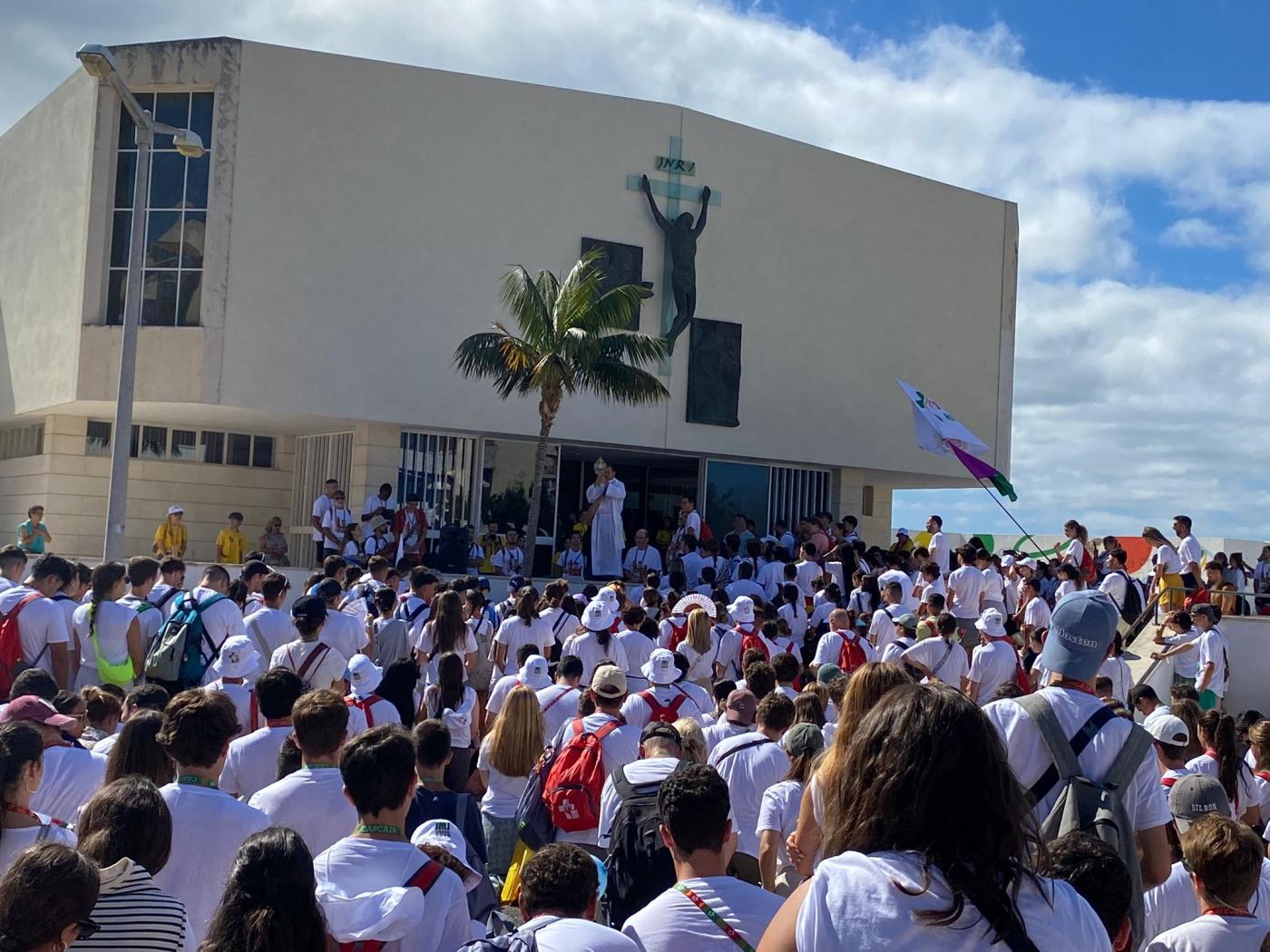 La Diócesis de Málaga, en imágenes, desde la JMJ Lisboa 2023