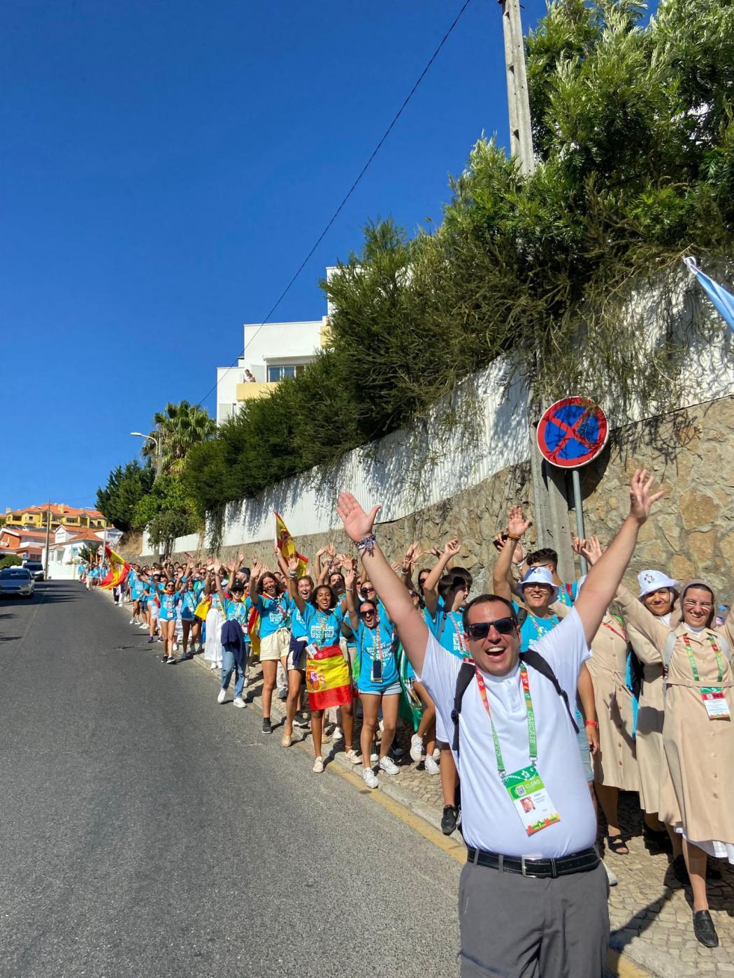 La Diócesis de Málaga, en imágenes, desde la JMJ Lisboa 2023