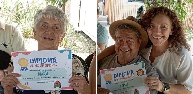 Voluntarios octogenarios con mucho ofrecido y mucho por ofrecer