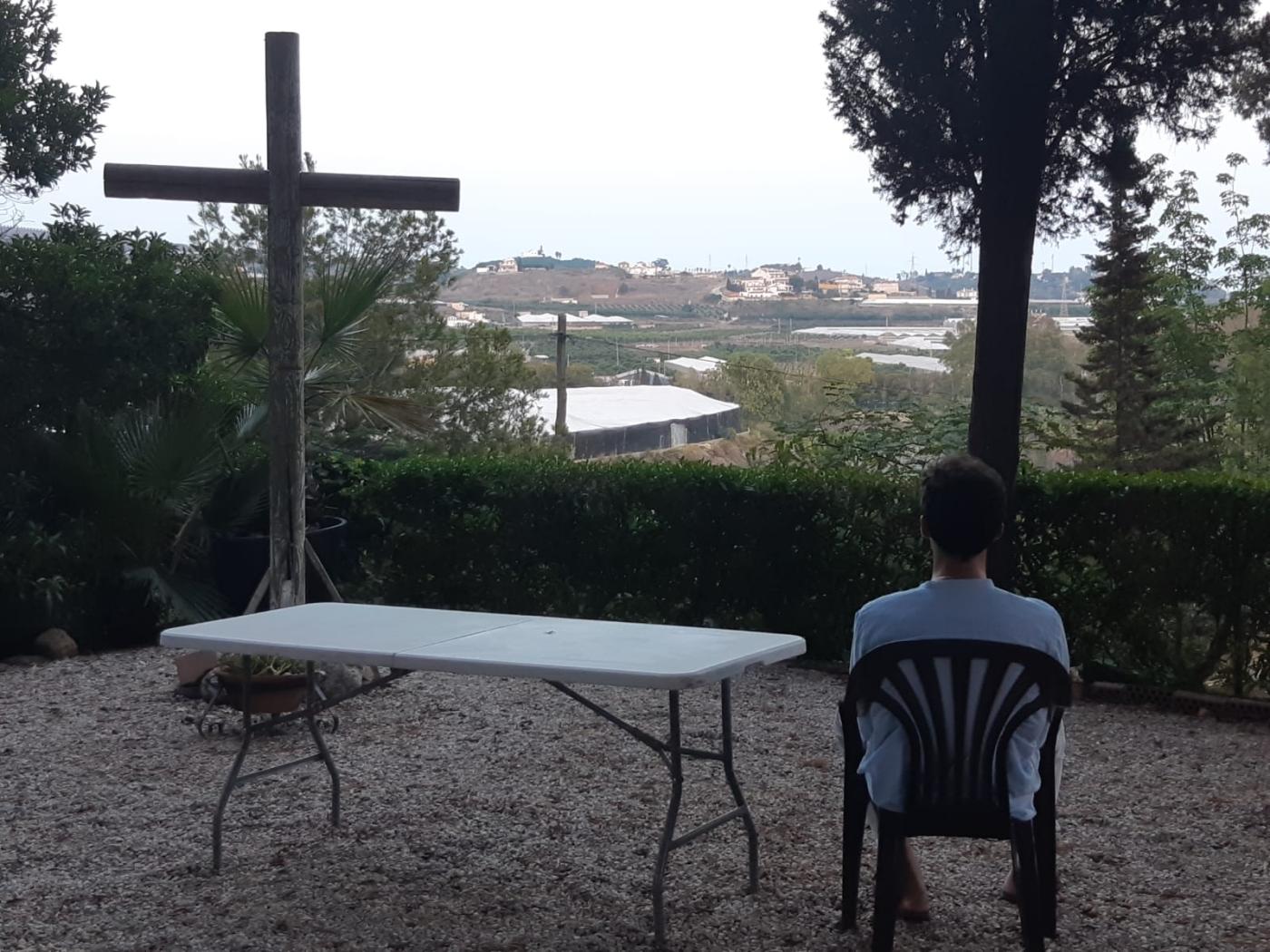 Hay un rincón en Málaga, situado en la naturaleza, que ayuda a «estar cerca de la obra de Dios»