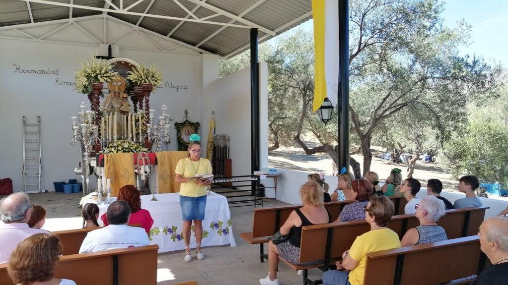 Imagen de la Romería de la Virgen de la Alegría de años anteriores