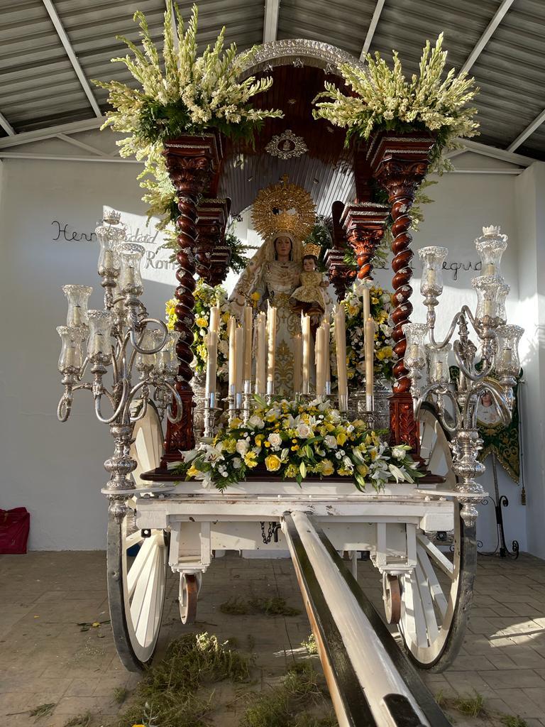 Imagen de la Romería de la Virgen de la Alegría de años anteriores