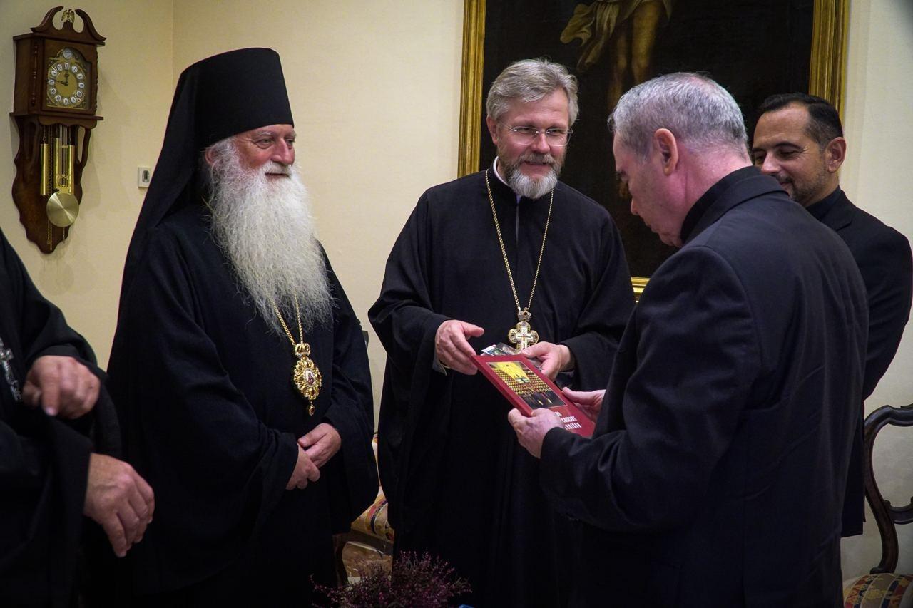 El Obispo de Málaga recibe a Mons. Veniamin, vicario de la Iglesia Ortodoxa de Ucrania