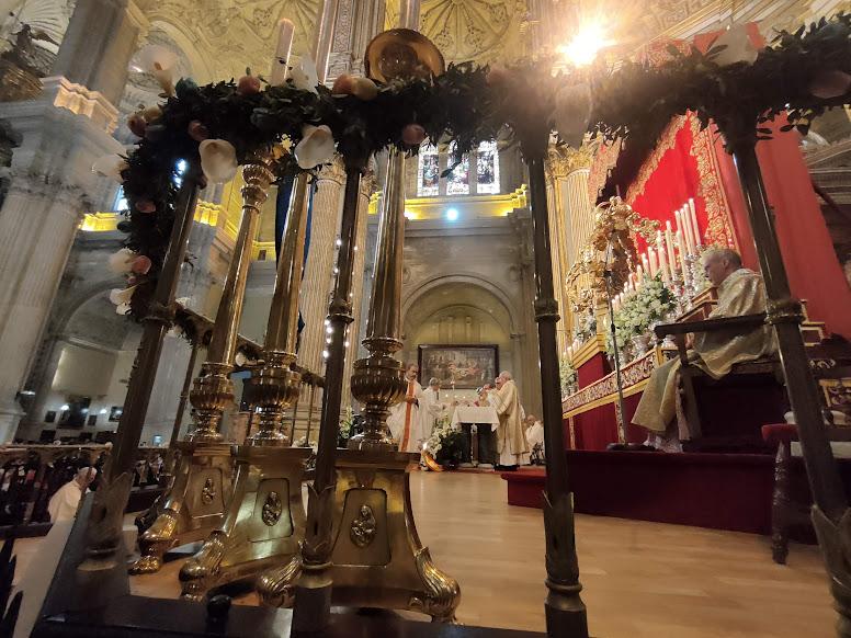 La novena y el pontifical de la patrona de Málaga pueden seguirse en directo