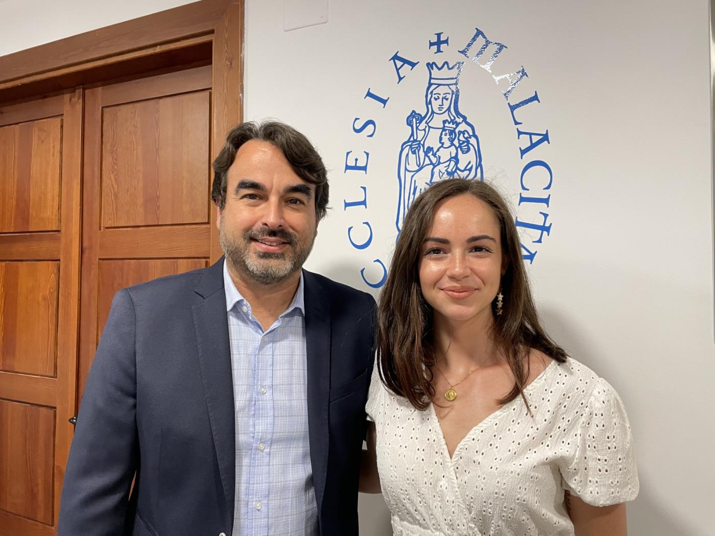 Claudia Anaya: «Cuando recito a la Virgen de la Victoria, me siento completa»