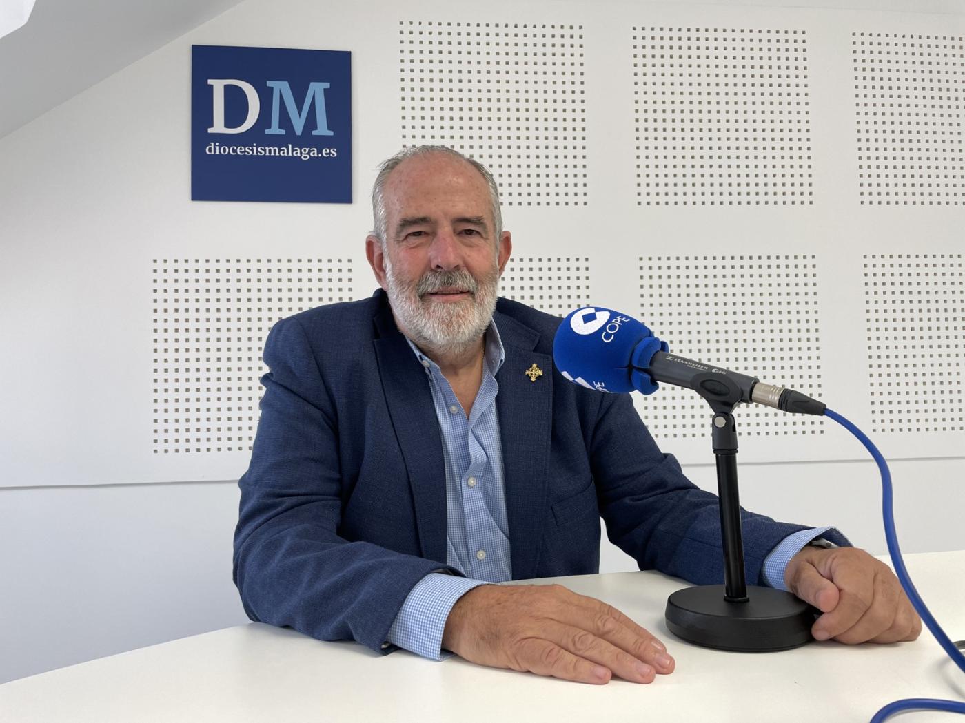 José Carlos Garín: «Los cofrades tenemos orgullo de pertenencia, es una forma muy digna de vivir la fe»