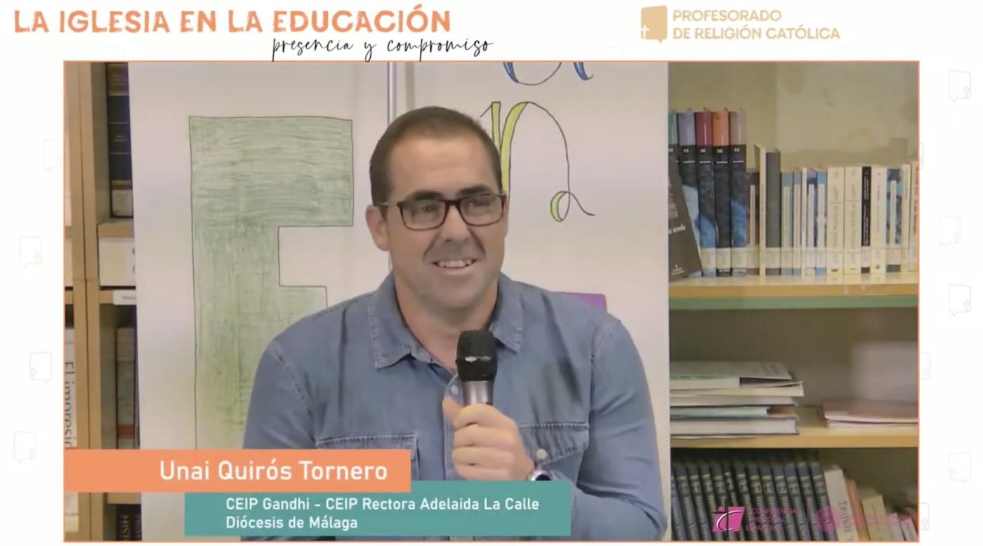 Vuelve a ver aquí el panel de Unai Quirós en el Congreso «La Iglesia en la Educación»