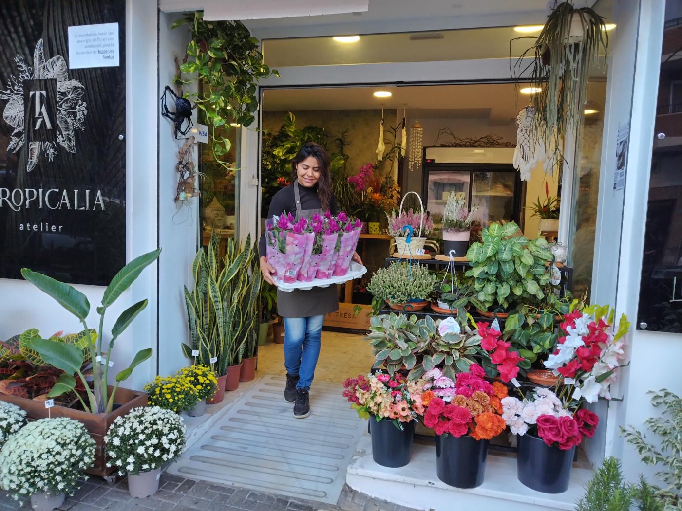 Flores para los difuntos