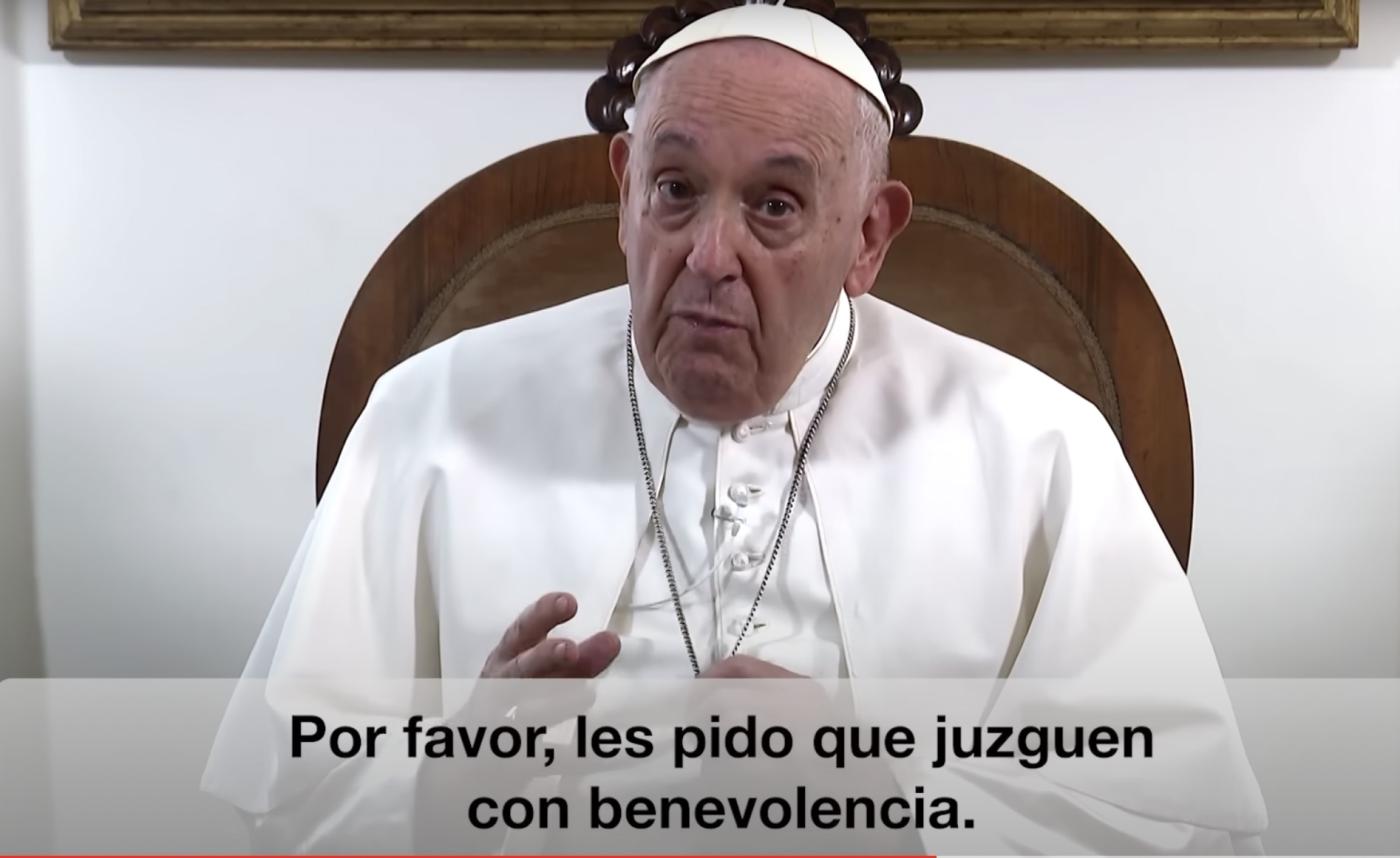 Francisco abre su corazón y pide oraciones para cumplir con su misión