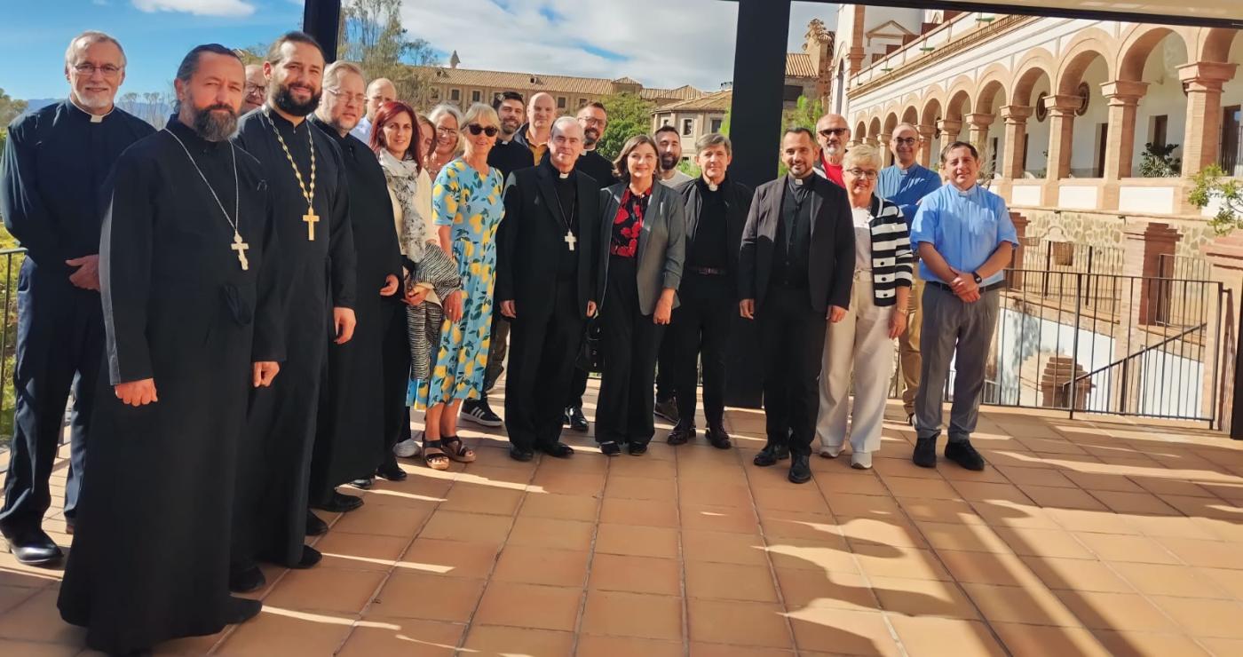 Representantes de las iglesias cristianas en Málaga